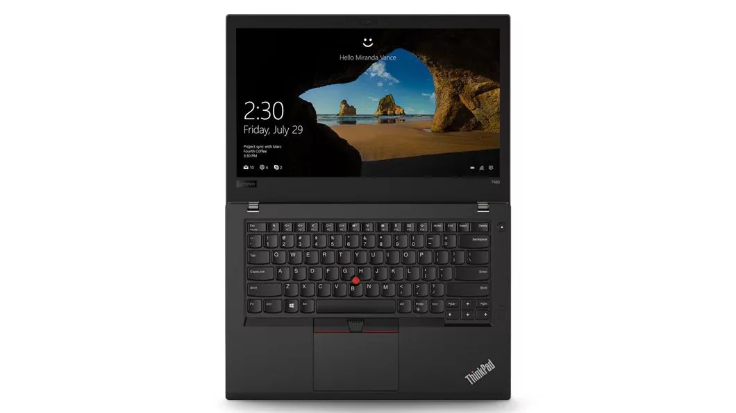 Lenovo Thinkpad T480 (Core i7 8th Gen/8/16GB/512GB SSD/Webcam/14'' Non Touch/Windows 10 Pro)
