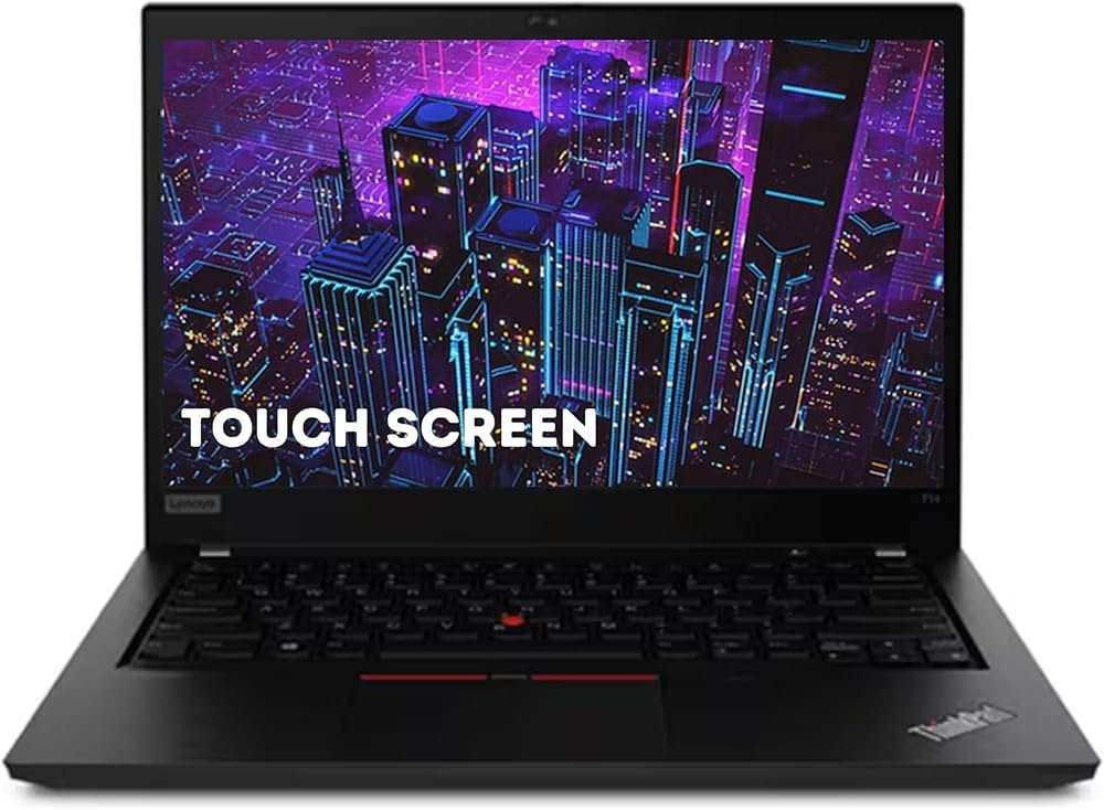 Lenovo Thinkpad T14 Touch 14" Laptop, i5 10th Gen| 1.7Ghz, 16GB DDR4, 256/512 GB NVME SSD, 1080p Full HD, Thunderbolt 3, HDMI, Webcam, Windows 10 Pro